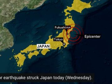 BREAKING NEWS: 7.3 magnitude earthquake strikes off coast of Japan (3.16.22)