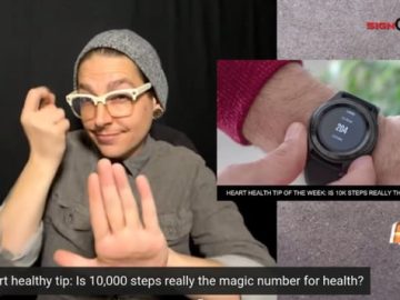 AHA Heart Health Tip of the Week: Is 10K steps really the magic number for health? (4.21.22)
