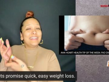AHA Heart Health Tip of the Week  Fad diets don’t work (3.9.22)