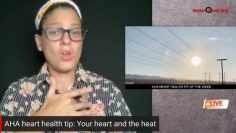 AHA Heart Health Tip of the Week: Your heart and the heat (6.22.22)