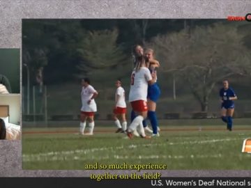 US Deaf Women’s National Soccer team makes history!